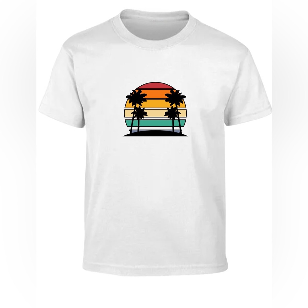 Palm Sunrise Graphic Tee